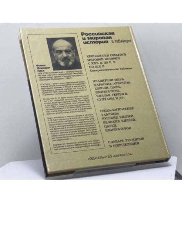 Дополнительное изображение книги «Российская и мировая история в таблицах»