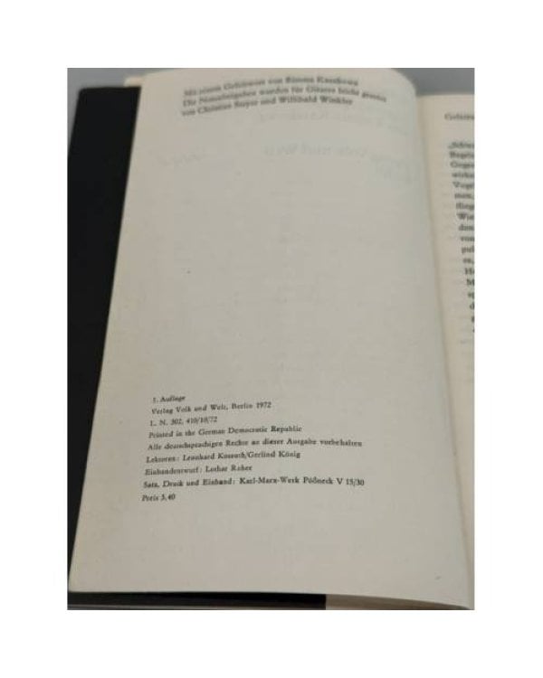 Дополнительное изображение книги «Russische Songs. Texte und Noten»