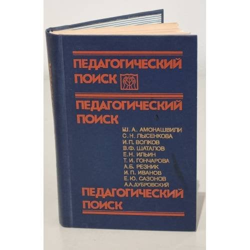 Обложка книги «Педагогический поиск» — Баженова Ирина Николаевна