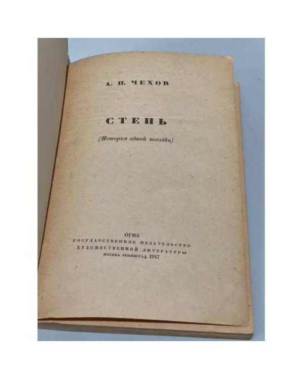 Дополнительное изображение книги «Степь (история одной поездки)»
