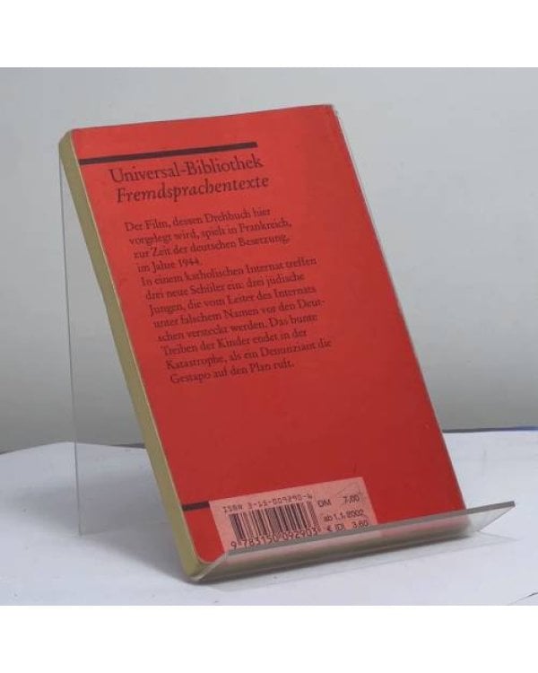 Дополнительное изображение книги «Au revoir, les enfants»
