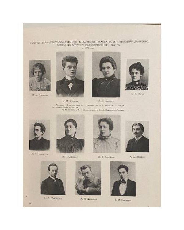 Московский Художественный театр. Том первый. 1898 – 1917 годы