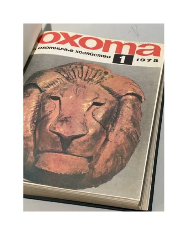 Дополнительное изображение книги ««Охота и охотничье хозяйство». Подшивка журналов за 1975 год. Комплект.»