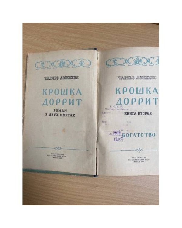 Крошка Доррит. В двух книгах. Книга 2