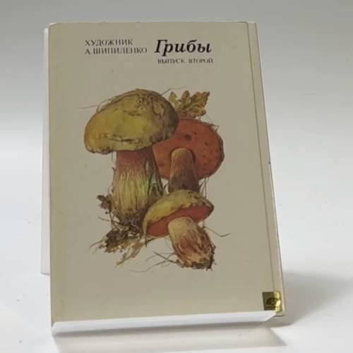 Обложка книги «Грибы. Выпуск второй» — А. К. Шипиленко, Т. Д. Никиточкина