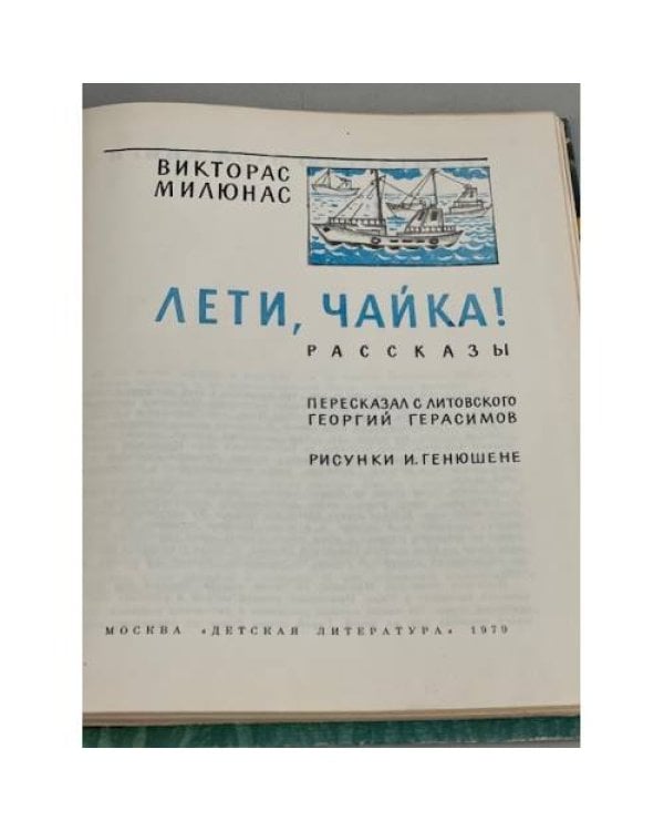 Дополнительное изображение книги «Лети, чайка!»