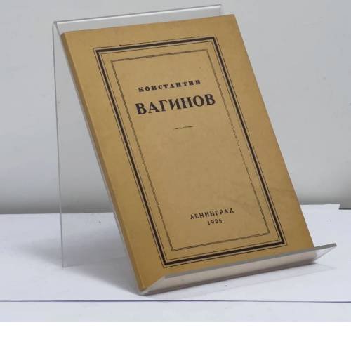 Обложка книги «Вагинов» — Константин Вагинов