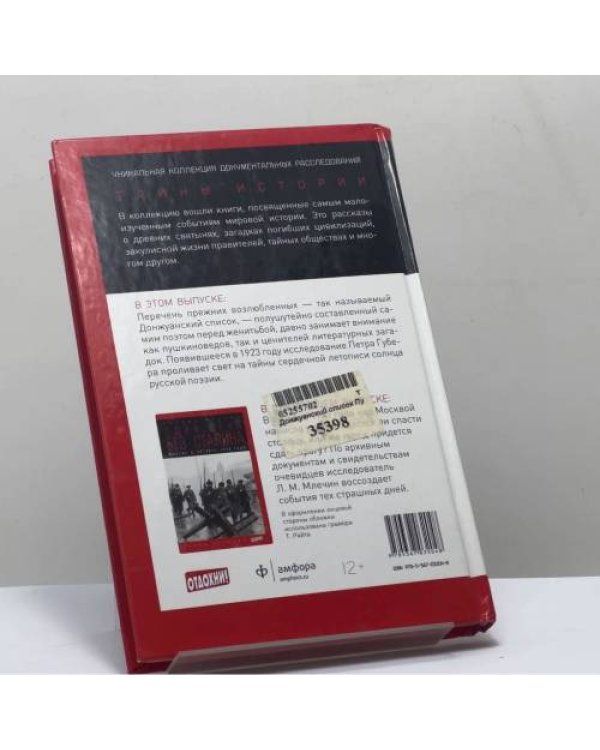 Дополнительное изображение книги «Донжуанский список Пушкина: Потаенная любовь поэта»