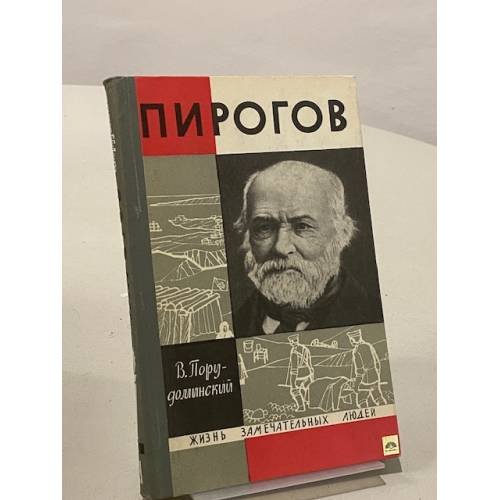 Обложка книги «Пирогов» — Порудоминский Владимир Ильич