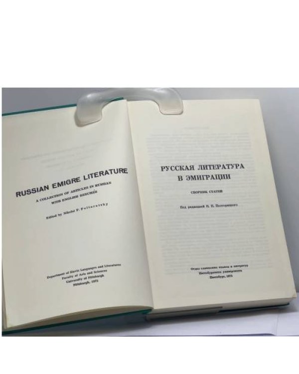 Дополнительное изображение книги «Русская литература в эмиграции»