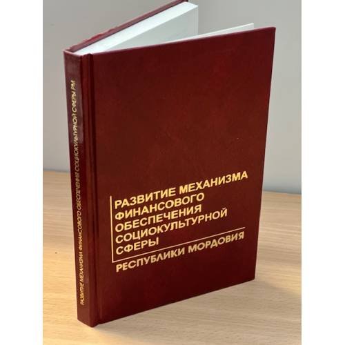 Развитие механизма финансового обеспечения социокультурной сферы республики Мордовия