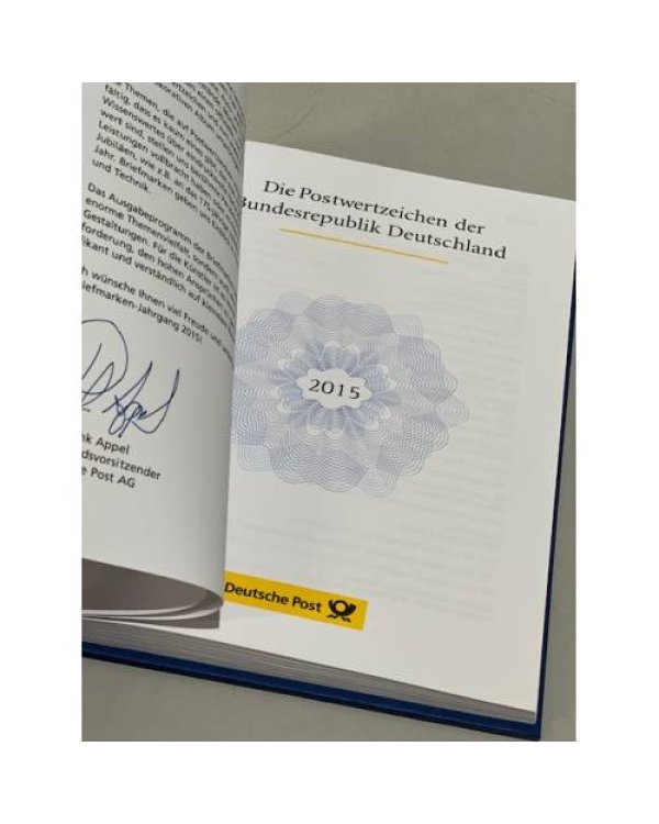 Дополнительное изображение книги «Postwertzeichen Jahrbuch 2015»