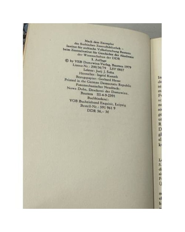 Serbski zemjepisny słownik / Kleines sorbisches geographisches Wörterbuch