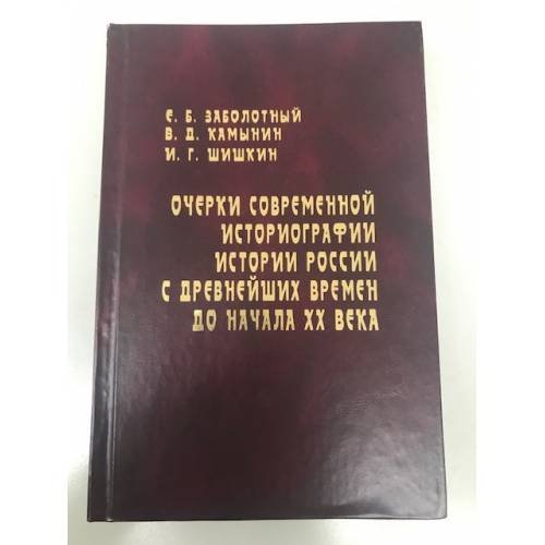 Очерки современной историографии истории России с древнейших времен до начала XX века