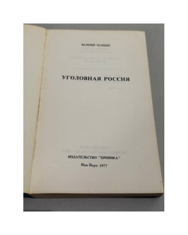 Уголовная Россия