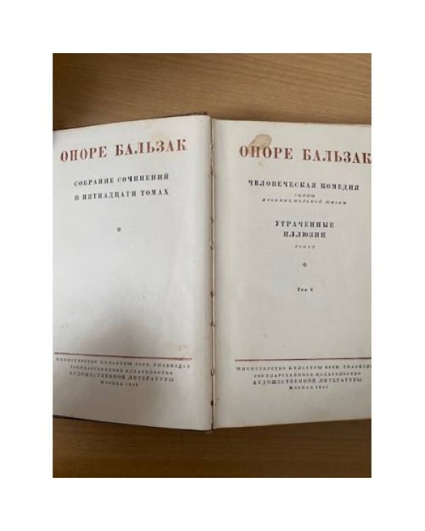 Бальзак. Собрание сочинений в пятнадцати томах. Том 6
