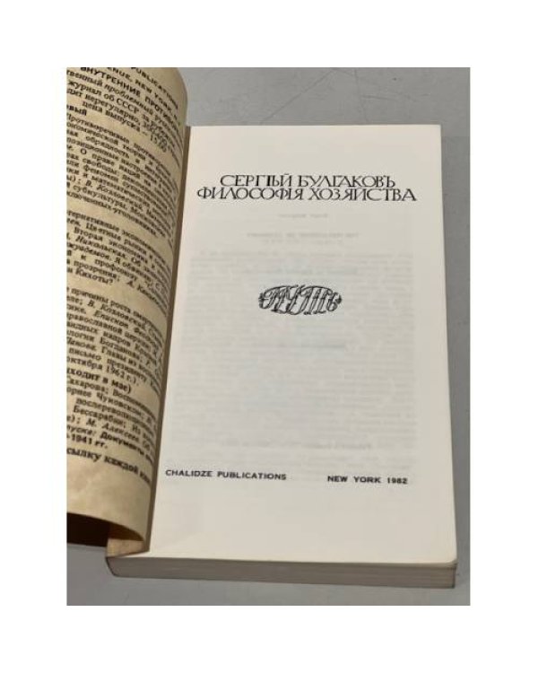 Дополнительное изображение книги «Философия хозяйства»
