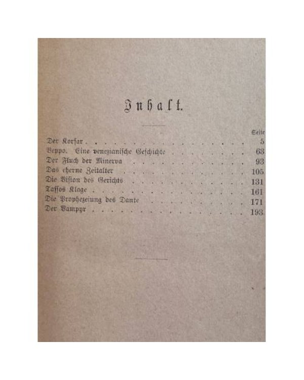 Lord Byrons poetische Werke in acht Bänden. In älteren Übertragungen (7 bände)