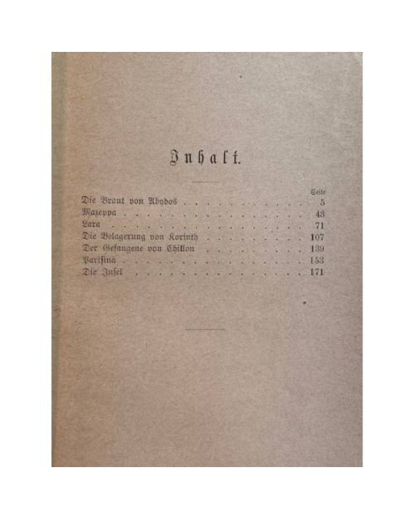 Lord Byrons poetische Werke in acht Bänden. In älteren Übertragungen (7 bände)