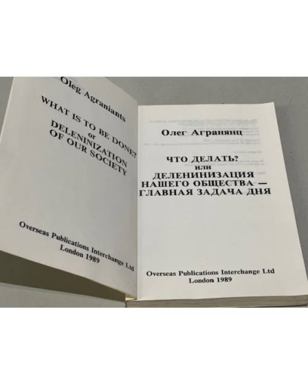 Дополнительное изображение книги «Что делать?  или деленинизация нашего общества - главная задача дня»