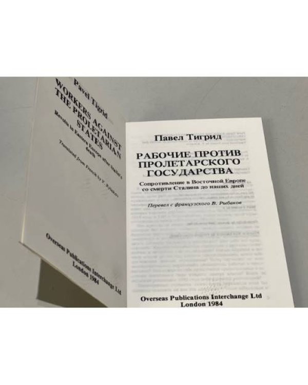 Дополнительное изображение книги «Рабочие против пролетарского государства. Сопротивление в Восточной Европе со смерти Сталина до наших дней»