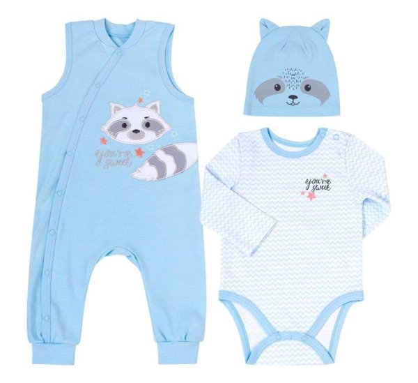 Bembi Art.KP221-401 Детский комплектик из 3 частей 100% хлопок