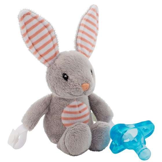 Обложка книги «Dr.Browns Bunny Lovey Art.AC159-P6 Mягкая игрушка с держателем для соски»