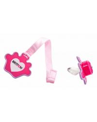 Britton Princess Soother&amp;Soother Cord Art.B1509