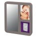Baby Art Mirror Print 34120087 Frame Modern - TAUPE &amp; LIME/PLUM Рамочка с отпечатком