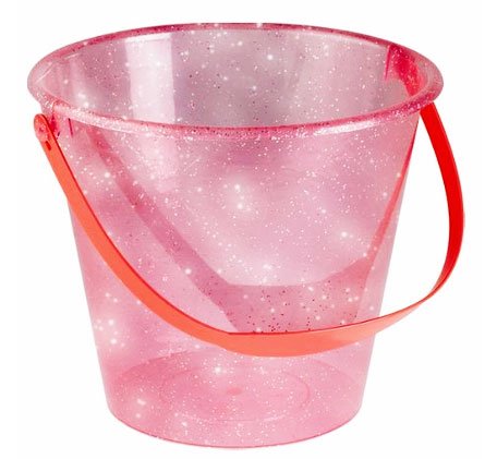 Ecoiffier 8/599S Glittery Summer Bucket 16 cm Spainītis