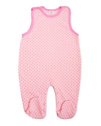 Kids Pink Dots 441007 Детские Хлопковые Ползунки