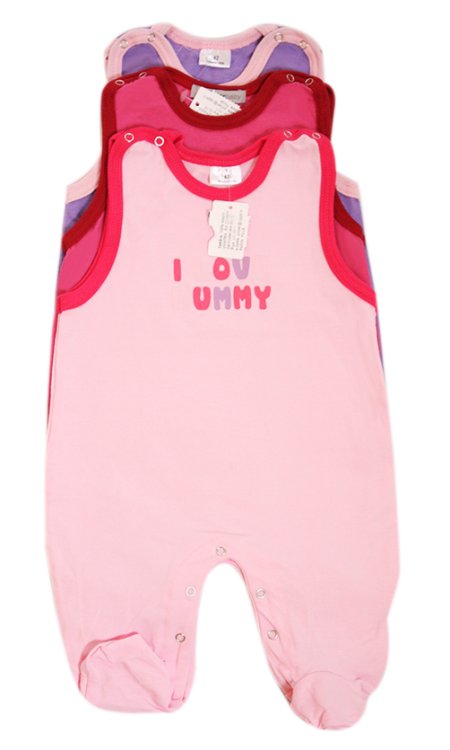 Обложка книги «I love mummy 441007 Детские Хлопковые Ползунки 62-80cm ( 1 шт.)»