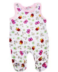 Kids LadyBug Dots 441007 Детские Хлопковые Ползунки