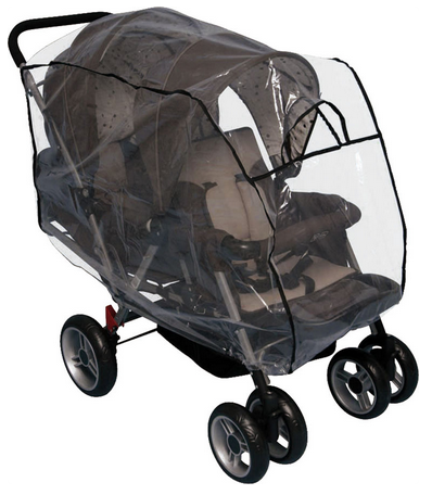 Fillikid Rain canopy for Tandem Art.10196 Универсальный дождевик для двойни