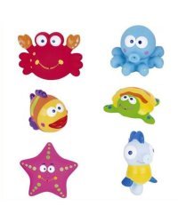 Goki VG13206 Игрушка-брызгалка для ванной Ocean Animal