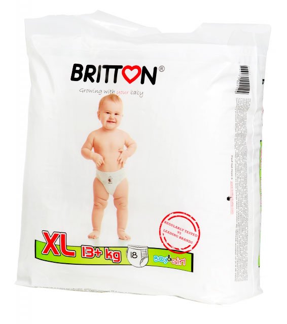 Britton Pants XL Art.B2212 Подгузники [Трусики] 13+kg (18шт.)