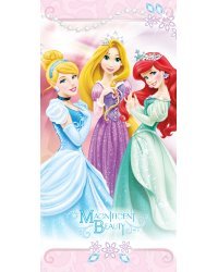 Faro Tekstylia Beach Towel Princesses Детский хлопковое полотенце 70х140cm