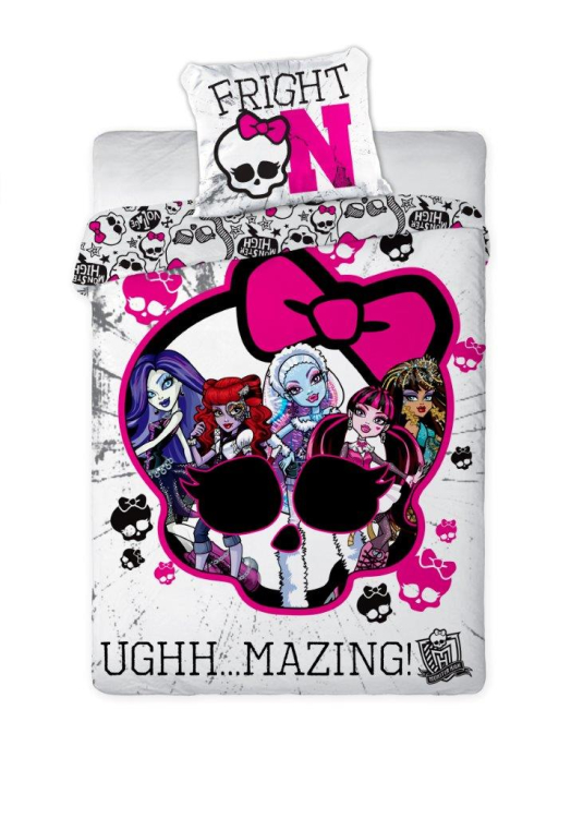 Faro Tekstylia Disney Bedding Monster High Art.75235 Хлопковое постельное белье 160x200см