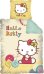 Capri Диснея Постельные принадлежности Hello Kitty хлопок постельного белья 160x200