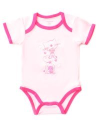 Kids Body Cats 76578 Детские Бодики с коротким рукавом из чистого хлопка 