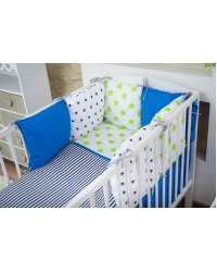 La bebe™ Cotton Borders Set Art.80207 Комплект постельного белья из 8 частей
