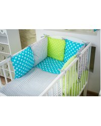 La bebe™ Cotton Borders Set 8 Art.80217 Комплект постельного белья из 8 частей