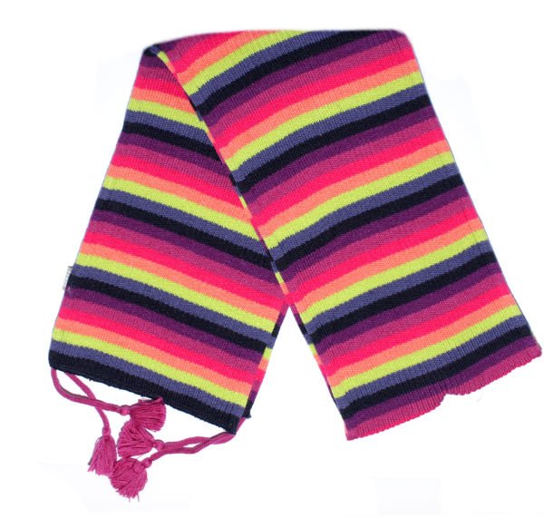 Lenne '16 Stripe 15344/1871 Детский теплый вязаный шарф