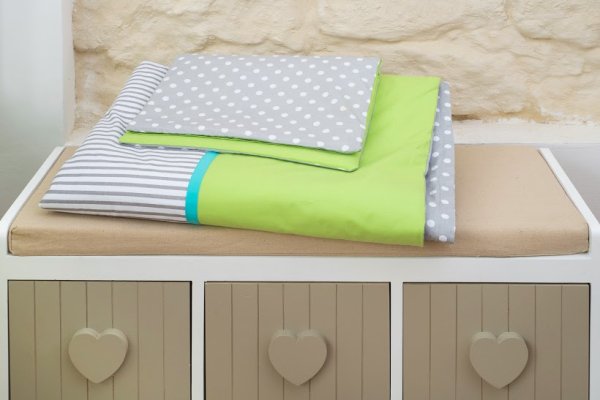 La Bebe™ Set 100x135/35x35 Art.81217 Комплект постельного белья из 2 частей [пододяльник + наволочкой]