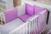 Обложка книги «La bebe™ Cotton Borders Set 8 Art.81223 Комплект постельного белья из 8 частей»