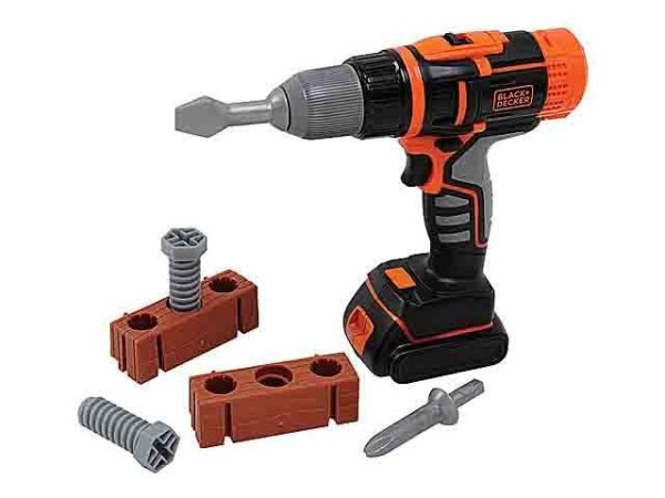 Smoby Art. 360194S Black&amp;Decker Дрель детская механическая