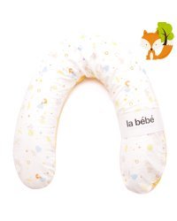 La Bebe™ Rich Maternity Pillow Art.81629 Fox Подковка для сна, кормления малыша 30x104 cm