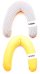 La Bebe™ Rich Maternity Pillow Art.81678 Lemon Подковка для сна, кормления малыша 30x104 cm