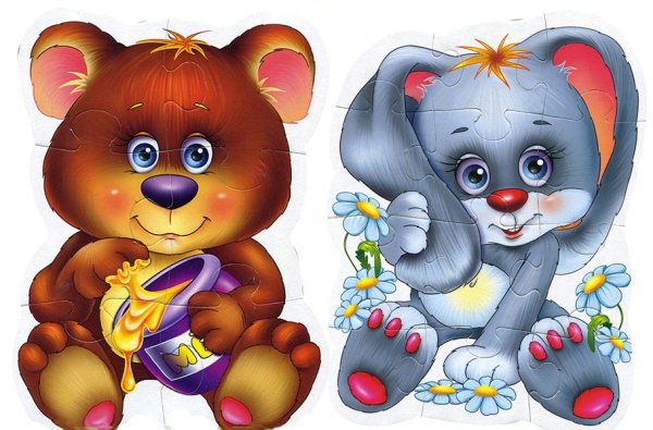 Обложка книги «Roter Käfer Baby Puzzle Art.RK1101-04 Детский мягкий 3D пазл - Лесные жители (Vladi Toys)»