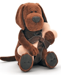 Orange Toys Orange Life Art. OS071/30 Мягкая игрушка Пёс Барбоська с косточкой (50 см)